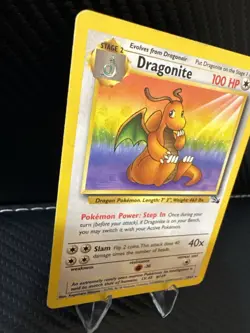 Dragonite Base Set 19/62 Rare WOTC Pokemon Card MP – Non-Holo - Image 4