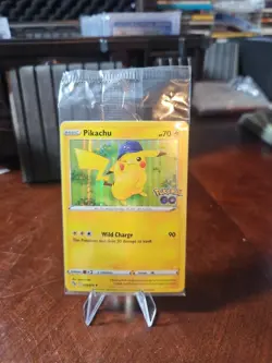 Pikachu - 028/078 - Pokemon Go SEALED Holo Rare Card NM - Image 1