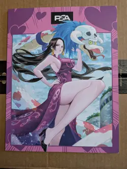 BOA HANCOCK PSA MAGAZINE MARCH 2025 NM (Promo Card Not Included) - Image 1