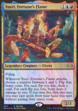 Foil Yusri, Fortune's Flame - Modern Horizons 2 | MTG Card - Image 3