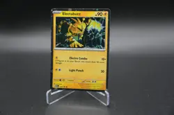 Zapdos EX & Electabuzz Pokemon Card 151 S&V Black Star Promo Cosmo - Image 3