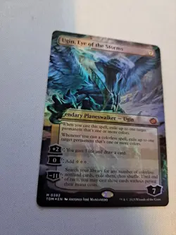 MTG: Ugin, Eye of the Storms (Borderless) (Foil): Tarkir: Dragonstorm (LP) - Image 2