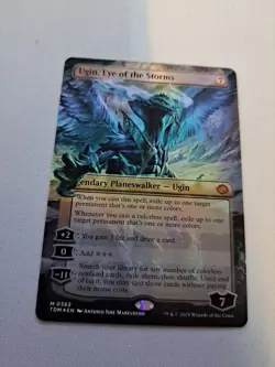 MTG: Ugin, Eye of the Storms (Borderless) (Foil): Tarkir: Dragonstorm (LP) - Image 3