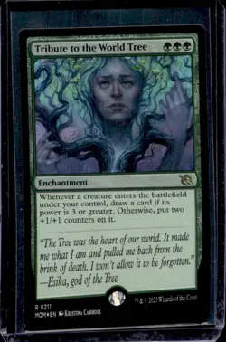 2023 Magic: MTG March of Machine Tribute to World Tree Foil #211 - Image 1