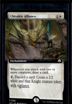 2023 Magic: MTG March of Machine Chivalric Alliance Commander Decks #0098 - Image 1