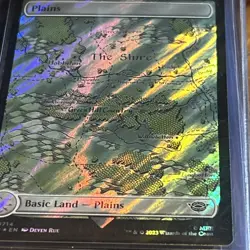 MTG Plains (714/943) The Lord of the Rings Tales of Middle-earth LP FOIL- SURGE - Image 1