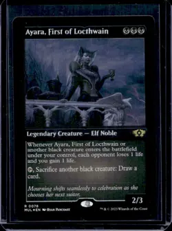 2023 Magic: MTG March of Machine Ayara, First Locthwain Multiverse Legends Foil - Image 1