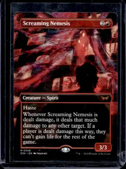 2024 Magic: MTG Duskmourn: House of Horror Screaming Nemesis Foil #0348 - Image 1