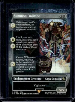2025 Magic: MTG Final Fantasy Summon: Yojimbo BL Commander Foil Rare #196 - Image 1