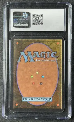 SWAMP (BLUE TINT) CGC 6 1993 MAGIC: THE GATHERING MTG ALPHA LIMITED EDITION 024 - Image 2