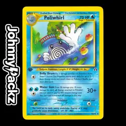 Poliwhirl 44/75 - 2001 Neo Discovery 1st Edition - Pokemon Card (NM) - Image 1