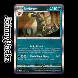 Umbreon 059/131 - 2025 Prismatic Evolutions Holo Rare - Pokemon Card (NM) - Image 1