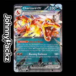 Charizard ex 054/091 - 2024 Paldean Fates Double Rare Holo - Pokemon Card (NM) - Image 1