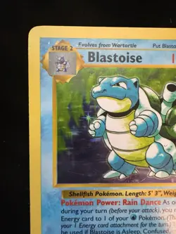 1999 Pokemon Base set Shadowless Blastoise HOLO - 2/102 - MP 🔥🔥 - Image 3