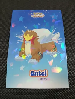 Pokemon Let's Go Eevee Database Set Peru Sleepy Entei Cracked Holo US Seller - Image 1