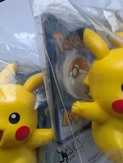 3x Pokemon Russian McDonald's 2016 Sealed Pikachu Toy mit Karte Lot Rare - Image 5