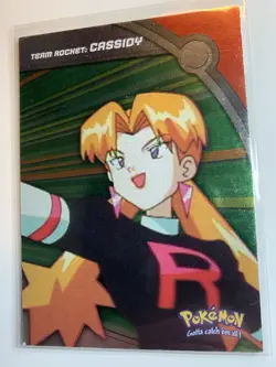 2000 Topps Pokemon TV #HV5 Cassidy Silver Foil FREE COMBINED SHIP - Image 1