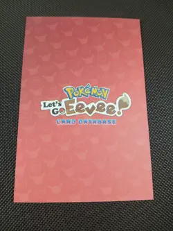 Pokemon Let's Go Eevee Database Set Peru Eevee Tail Cracked Ice US Seller - Image 2