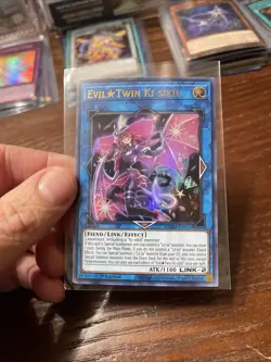 Yu-Gi-Oh! Evil Twin Ki-sikil GEIM-EN015 Ultra Rare 1st Edition Near Mint - Image 1