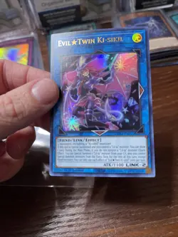 Yu-Gi-Oh! Evil Twin Ki-sikil GEIM-EN015 Ultra Rare 1st Edition Near Mint - Image 2