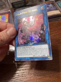 Yu-Gi-Oh! Evil Twin Ki-sikil GEIM-EN015 Ultra Rare 1st Edition Near Mint - Image 5