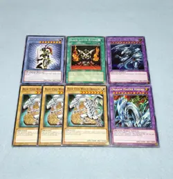 Yugioh Blue Eyes White Ultimate Dragon Master Knight Black Luste **HOT** + Bonus - Image 1
