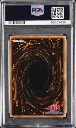2001 YU-GI-OH! JPN LABYRINTH OF NIGHTMARE #LN53 DARK MAGICIAN PSA 9 - Image 2