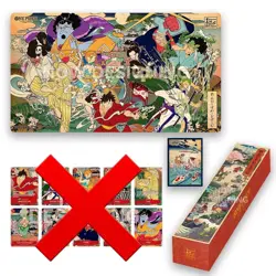 One Piece English Version 1st Anniversary Set (No Cards) Playmat, Sleeve, Box - Image 1