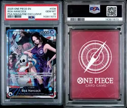2025 One Piece Boa Hancock PSA 10 Magazine Exclusive Promo Gem Mint - Image 3