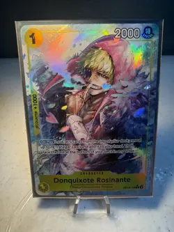 Donquixote Rosinante OP12-108 Super Rare Alt Art Legacy of the Master One Piece - Image 1