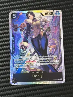 Tashigi ST19-003 - One Piece TCG - Starter Deck 19: Smoker - SR Foil NM English - Image 1