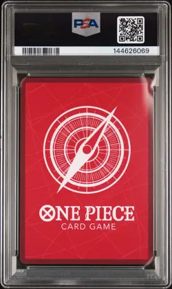2025 ONE PIECE OP13-CARRYING ON HIS WILL ALTERNATE ART MONKEY D. LUFFY PSA 10 - Image 2