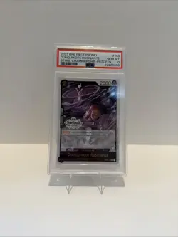 PSA 10 Donquixote Rosinante One Piece Store Championship Participant OP02-108 - Image 1