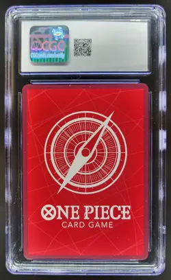 2025 ONE PIECE CCG MONKEY D. LUFFY PROMO 3RD ANNIVERSARY CGC 10 B PT - Image 2