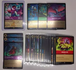 Disney Lorcana TCG Mixed Lot Of 43 Nm - Image 1