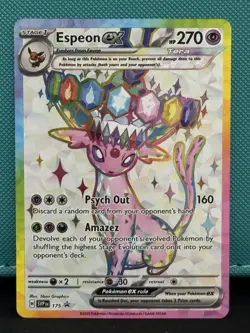 Espeon ex SVP175 Sv: Scarlet & Violet Promo Cards Holo - Image 1