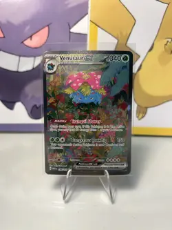 Pokemon TCG Venusaur EX Scarlet & Violet 151 Card 198/165 SIR NM - Image 1