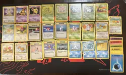 Huge Lot Of 30 Base Set 2 Pokemon Cards Vintage Non Holo WOTC Old School - Image 1