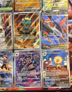Pokemon 16 Card Lot - Acended Heroes Mega Evolution IR and Full Art Card Lot!!! - Image 2