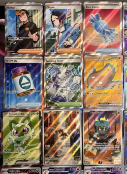 Pokemon 16 Card Lot - Acended Heroes Mega Evolution IR and Full Art Card Lot!!! - Image 5