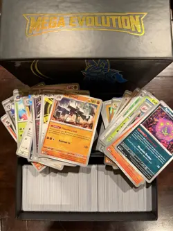Pokemon TCG Bulk Card Lot 1000 + Cards Holo/Reverse/Common - Mega Evolution - Image 2