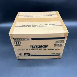DIGIMON CARD GAME: Time Stranger Booster Box BT24 English 12 Box Sealed Case - Image 1