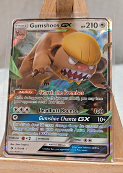 Pokemon TCG Gumshoos GX 110/149 SM Base Set Ultra Rare (Full Art) Holo Card - Image 1