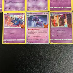 x13 Misdreavus Mismagius Pokemon cards mixed lot cute psychic type Rare EX - Image 5