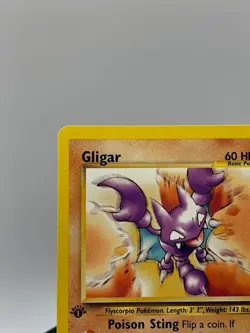 Gligar 59/111 1st Edition Common Neo Genesis 2002 WOTC Pokemon Card - Image 4