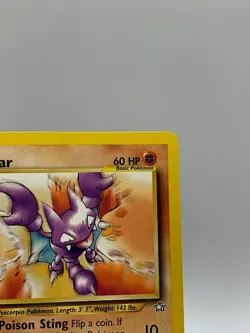 Gligar 59/111 1st Edition Common Neo Genesis 2002 WOTC Pokemon Card - Image 5