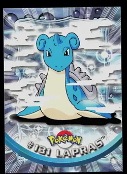 Pokemon Card - Lapras Topps TV Animation Edition 131 Blue Logo - Image 1