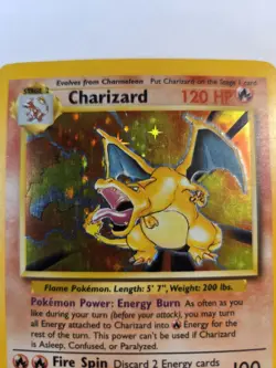 Pokemon 1999 Charizard Original Base Set Holo Card 4/102 - Image 2