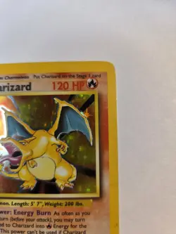 Pokemon 1999 Charizard Original Base Set Holo Card 4/102 - Image 3