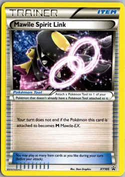 Mawile Spirit Link XY105 Promo XY Promos LP Pokemon Card - Image 1